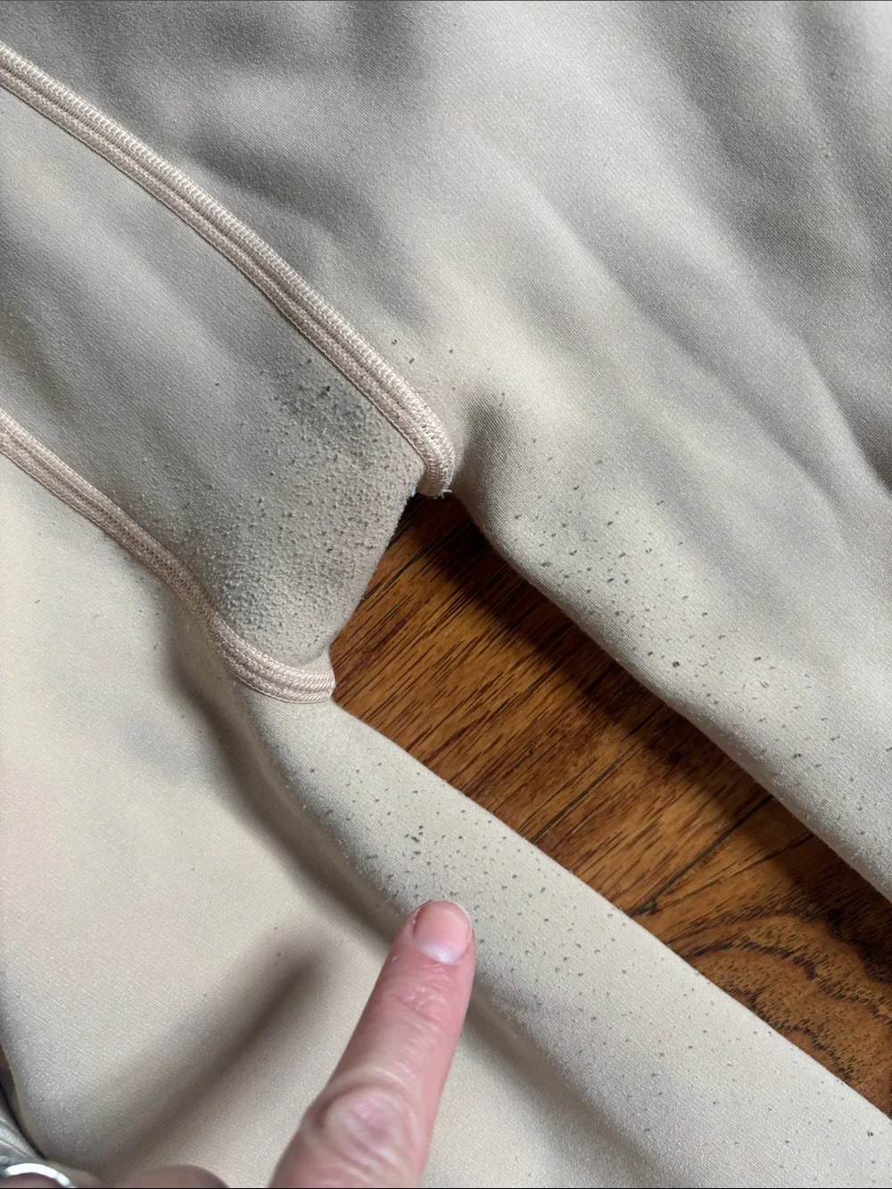Cozy Fleece lined Tights - Cream & Brown (2-Pack)